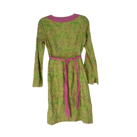 Lilly Pulitzer Vintage Island Floral Embroidery Papaya Tunic Dress, size S - Picture 8 of 13